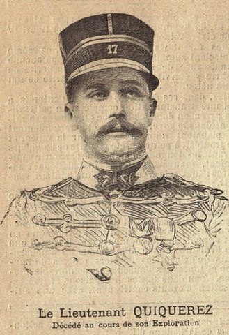 LE LIEUTENANT QUIQUEREZ -  (affaire Quiquerez-de Segonzac. 1891-1893)