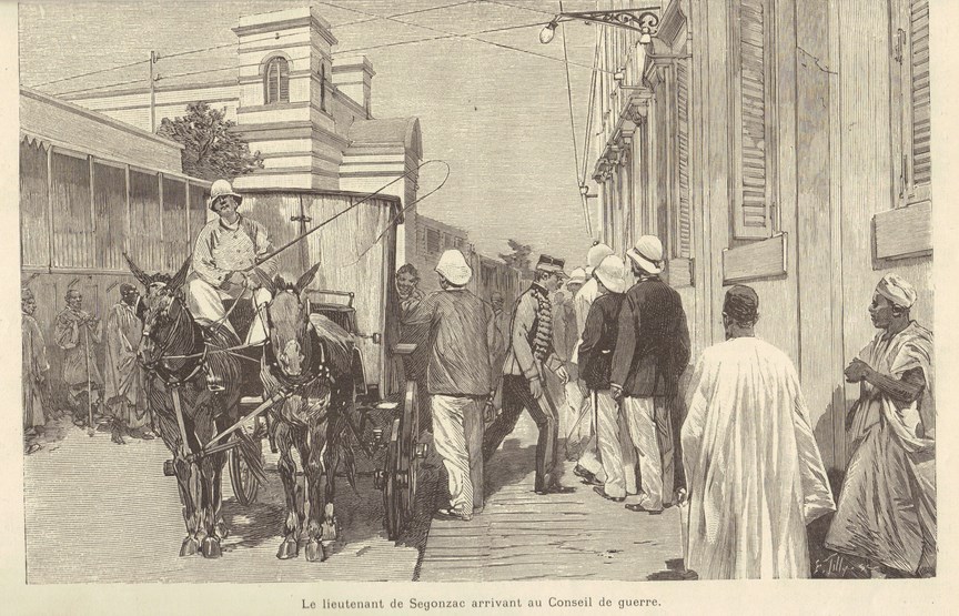 Saint-Louis du Sénégal - Procès de Segonzac (affaire Quiquerez-de Segonzac. 1891-1893)
