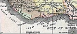 Côte de Guinée  vers 1890 - (affaire Quiquerez-de Segonzac. 1891-1893)